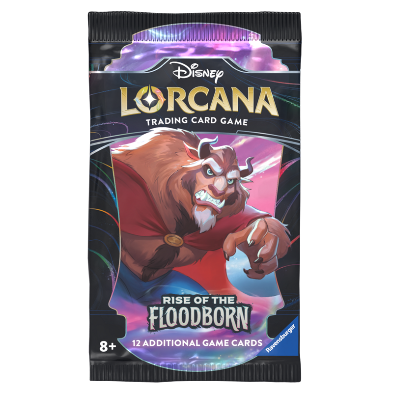 Disney Lorcana Rise of the Floodborn Booster Pack (12 Cards) Disney Lorcana Rise of the Floodborn Booster Pack (12 Cards)