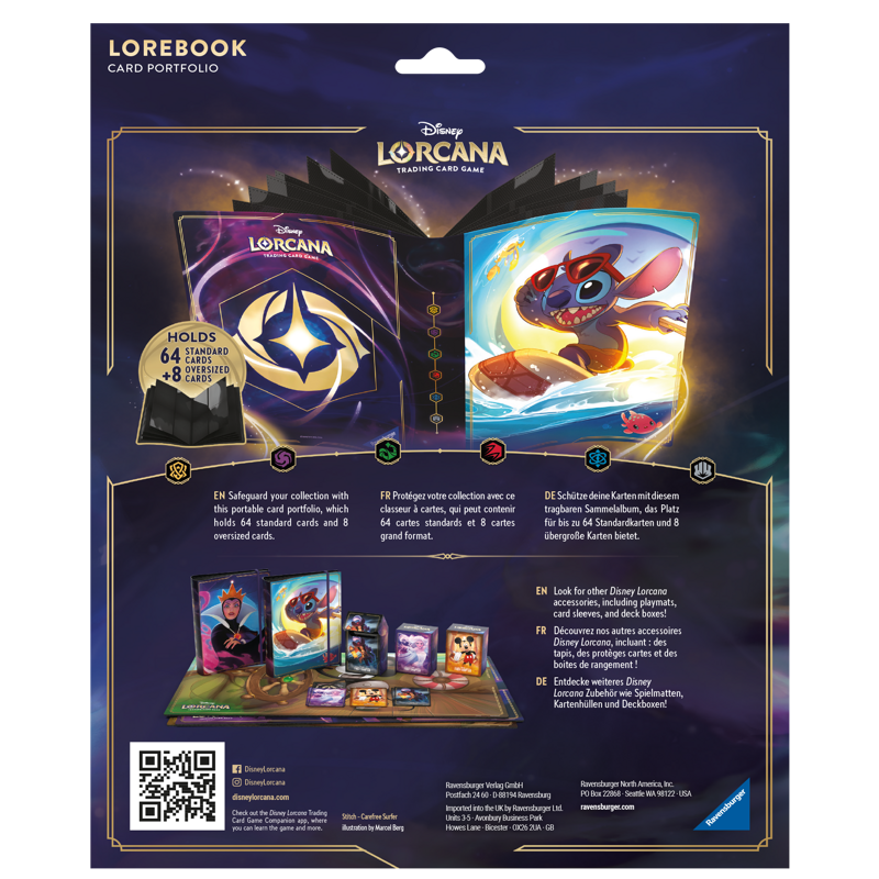 Disney Lorcana Card Binder Stitch | Chaos Cards Disney Lorcana Card Binder Stitch | Chaos Cards
