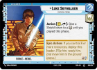 Luke Skywalker - Faithful Friend : 005/252 SPARK OF REBELLION - Star Wars Unlimited Single Card