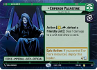 Emperor Palpatine - Galactic Ruler (HYPERSPACE) : 273 SPARK OF REBELLION - Star Wars Unlimited Single Card
