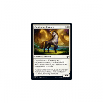 Captivating Unicorn : THEROS: BEYOND DEATH 006/254 - Magic the Gathering Single Card
