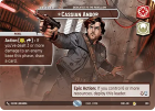 Cassian Andor - Dedicated to the Rebellion (SHOWCACE) : 263 SPARK OF REBELLION - Star Wars Unlimited Single Card