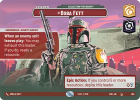 Boba Fett - Collecting the Bounty (SHOWCACE) : 265 SPARK OF REBELLION - Star Wars Unlimited Single Card
