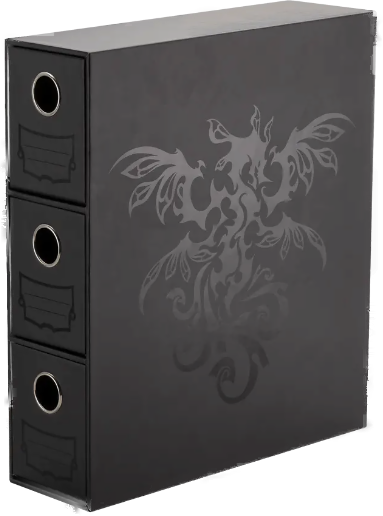 Dragon Shield Fortress Card Drawers - Black