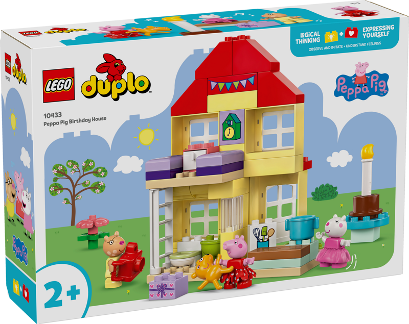 DUPLO Peppa Pig Birthday House Playset LEGO 10433