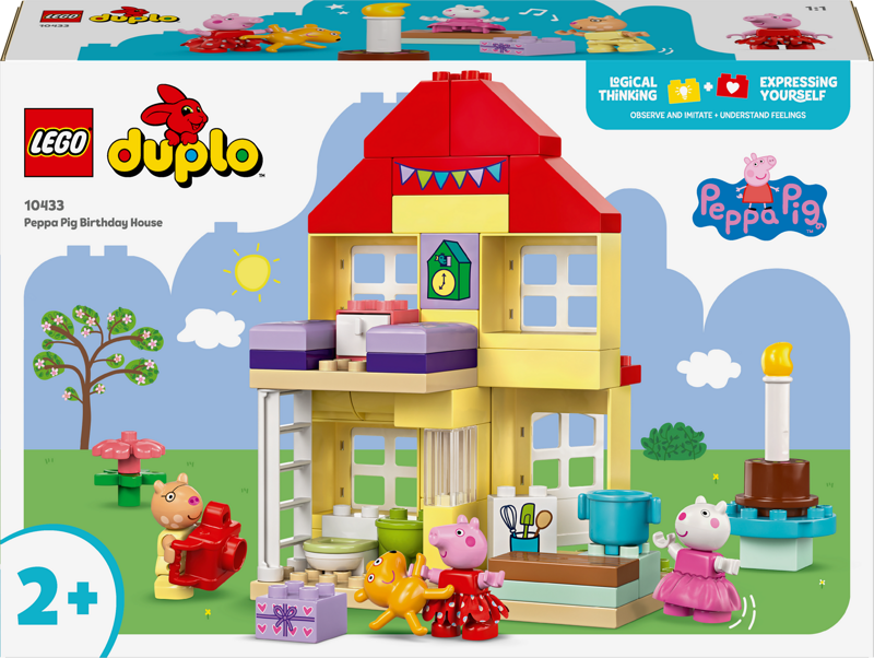 DUPLO Peppa Pig Birthday House Playset LEGO 10433