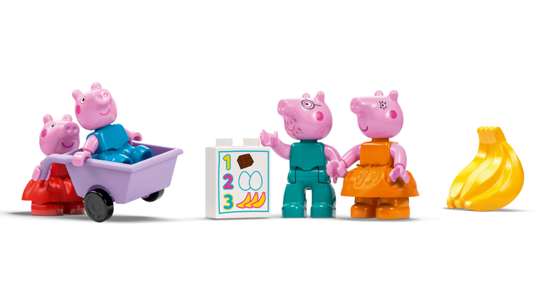 DUPLO Peppa Pig Supermarket with Car Toy LEGO 10434
