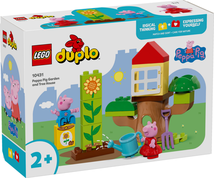 LEGO® DUPLO® Peppa Pig Garden and Tree House Toy (10431)