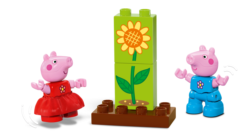 DUPLO Peppa Pig Garden and Tree House Toy LEGO 10431