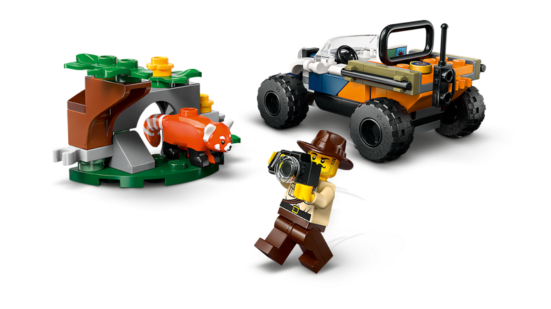 City Jungle Explorer ATV Red Panda Mission LEGO 60424