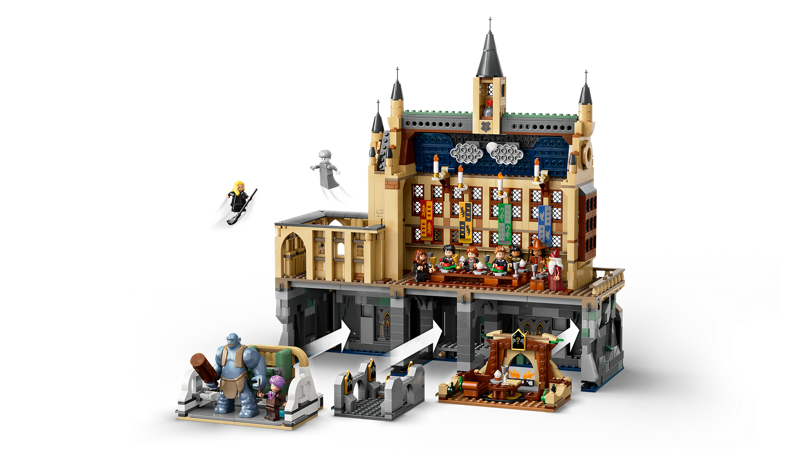 Entrance Hall Lego Harry Potter All Gold Bricks Lego Harry Potter