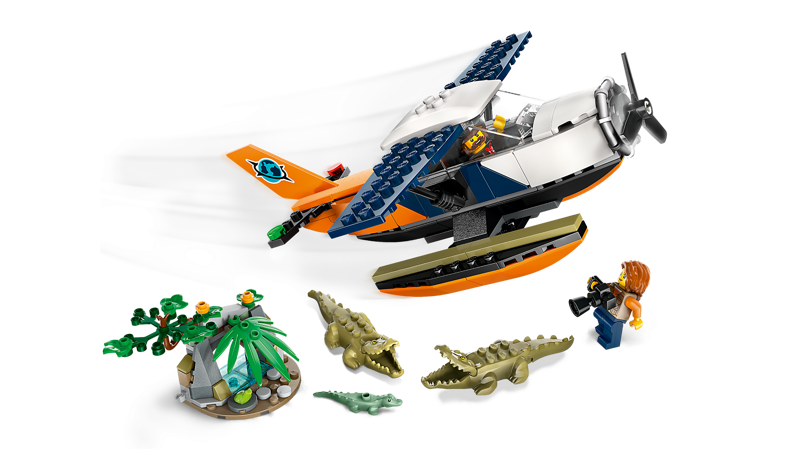 City Jungle Explorer Water Plane | LEGO | 60425