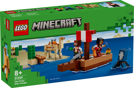 LEGO® Minecraft The Pirate Ship Voyage (21259)