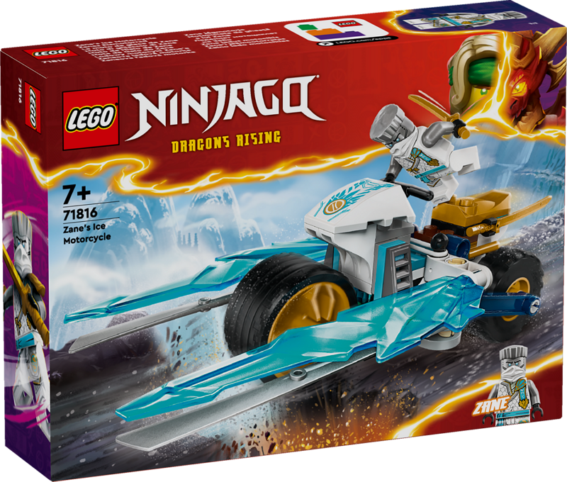 NINJAGO Zane's Ice Motorcycle LEGO 71816 - Main Image