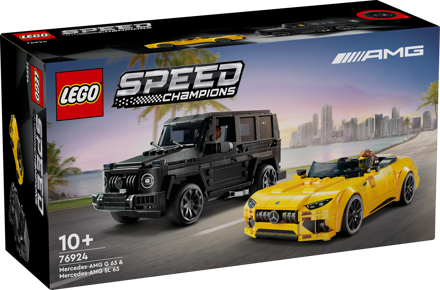 LEGO&reg; Speed Champions Mercedes-AMG G 63 & Mercedes-AMG SL 63 (76924)