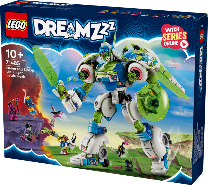 DREAMZzz Mateo and Z-Blob the Knight Battle Mech | LEGO | 71485