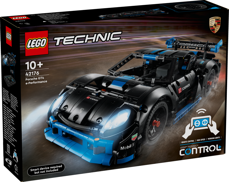 Technic Porsche GT4 e Performance Race Car LEGO 42176