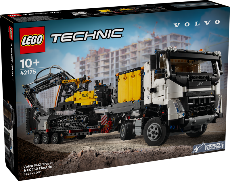 Technic Volvo FMX Truck EC230 Electric Excavator LEGO 42175