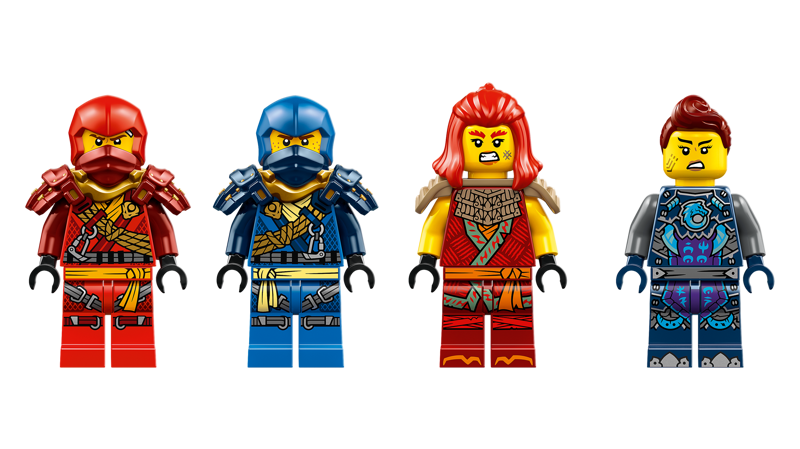 Lego Minifigure Lego Ninjago Skylor And Kai Skylor Crystalized