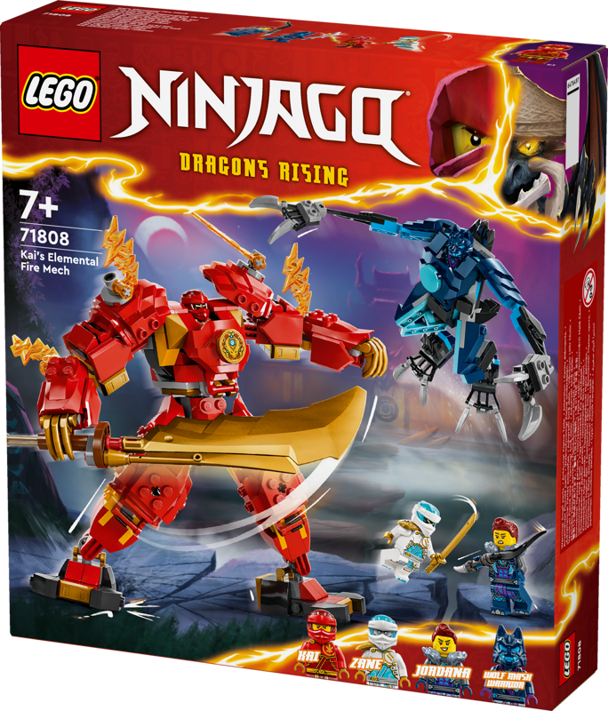 Ninjago Kai's Elemental Fire Mech | LEGO | 71808
