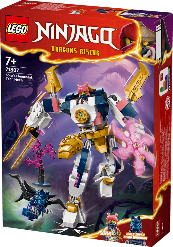 Ninjago Sora's Elemental Tech Mech | LEGO | 71807