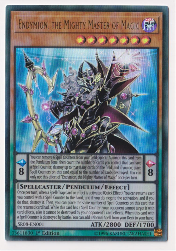 Endymion, the Mighty Master of Magic (Ultra Rare) : SR08-EN001 - Yu-Gi-Oh! Single Card Endymion, the Mighty Master of Magic (Ultra Rare) : SR08-EN001 - Yu-Gi-Oh! Single Card