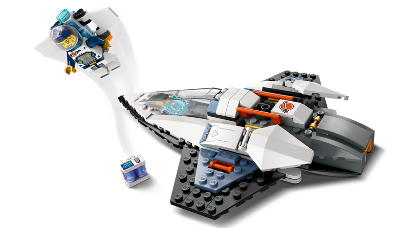 Interstellar Spaceship LEGO 60430 Chaos Cards - Main Image