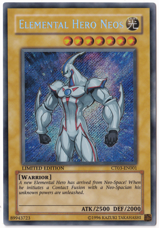Elemental HERO Neos [CT03-EN001] Secret Rare main image 0