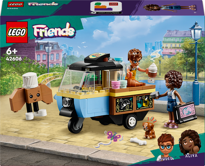 Lego food cart shop