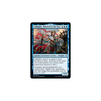 Callaphe, Beloved of the Sea : THEROS: BEYOND DEATH 045/254 - Magic the Gathering Single Card