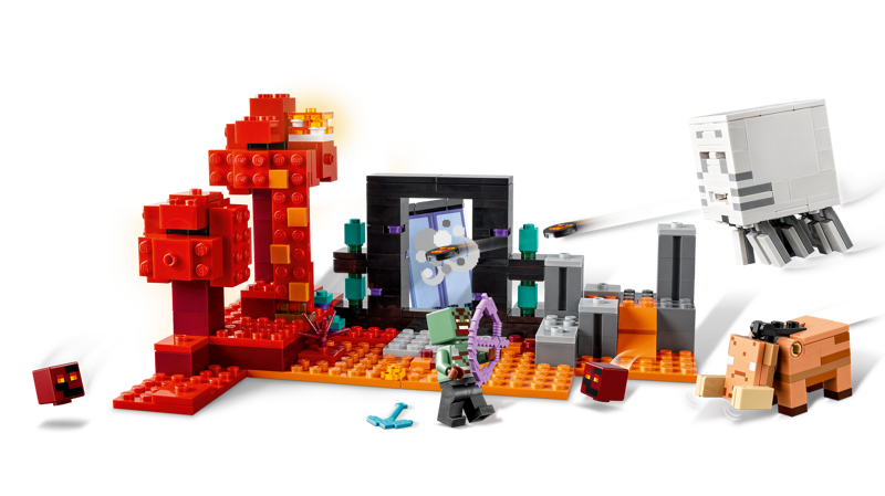 Minecraft The Nether Portal Ambush LEGO 21255