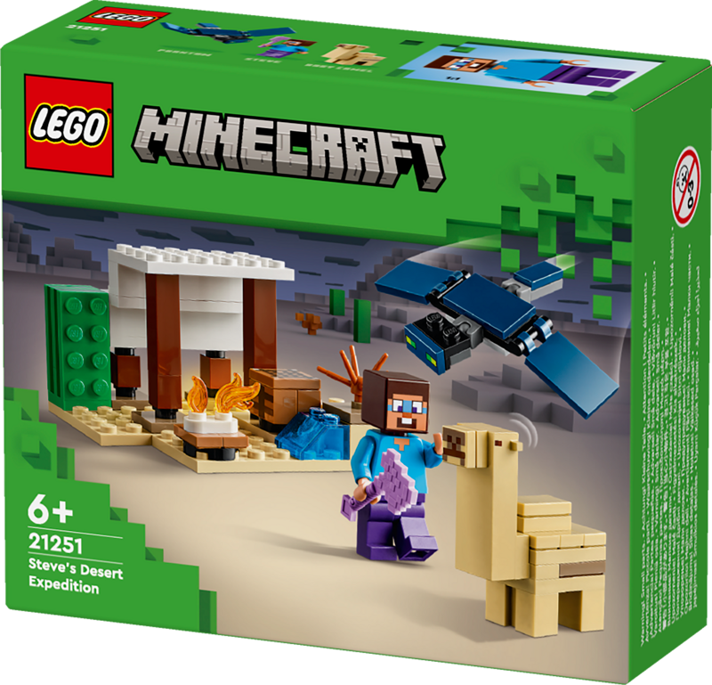 Minecraft Steve s Desert Expedition LEGO 21251