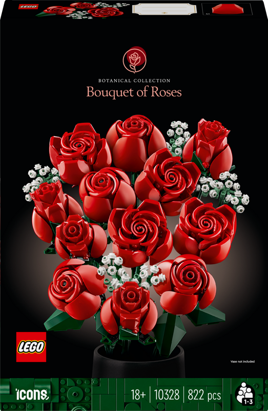Bouquet of Roses LEGO 10328 Chaos Cards - Main Image