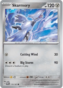 Skarmory single card from Pokemon