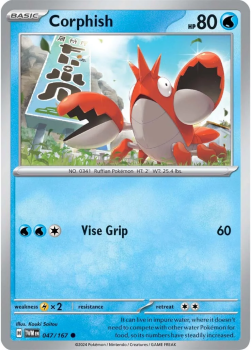 Corphish single card from Pokemon