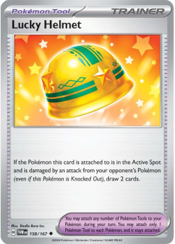 Lucky Helmet single card from Pokemon