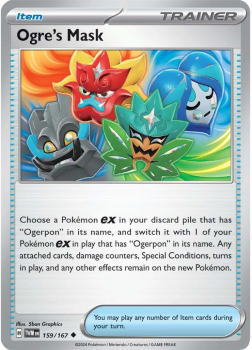 Ogre's Mask single card from Pokemon