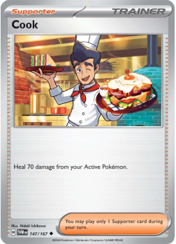 Cook single card from Pokemon