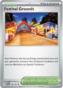 Festival Grounds single card from Pokemon
