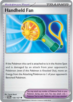 Handheld Fan single card from Pokemon