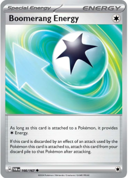 Boomerang Energy single card from Pokemon