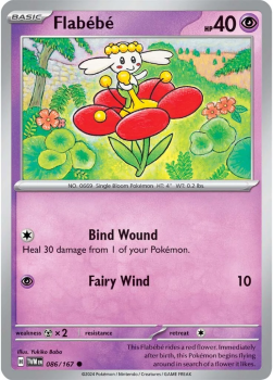 Flabébé (REVERSE HOLO) single card from Pokemon