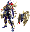 Figure-rise Standard Amplified Black Luster Soldier (Yu-Gi-Oh!) Model Kit - Image 4