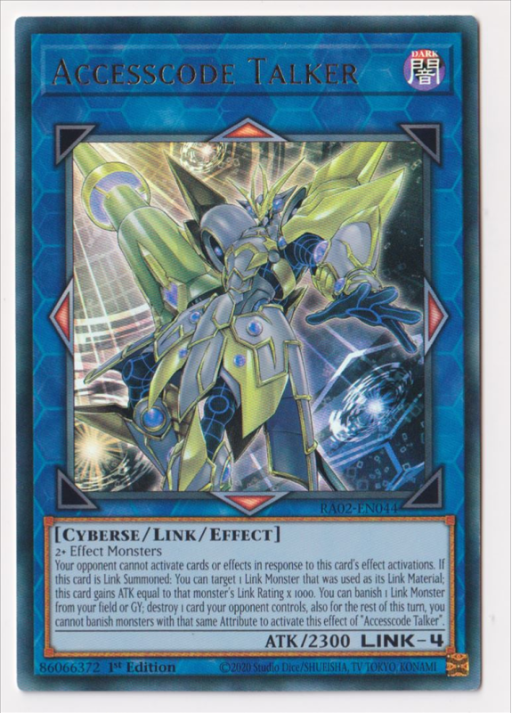 Accesscode Talker (Ultra Rare) : RA02-EN044 - Yu-Gi-Oh! Single Card