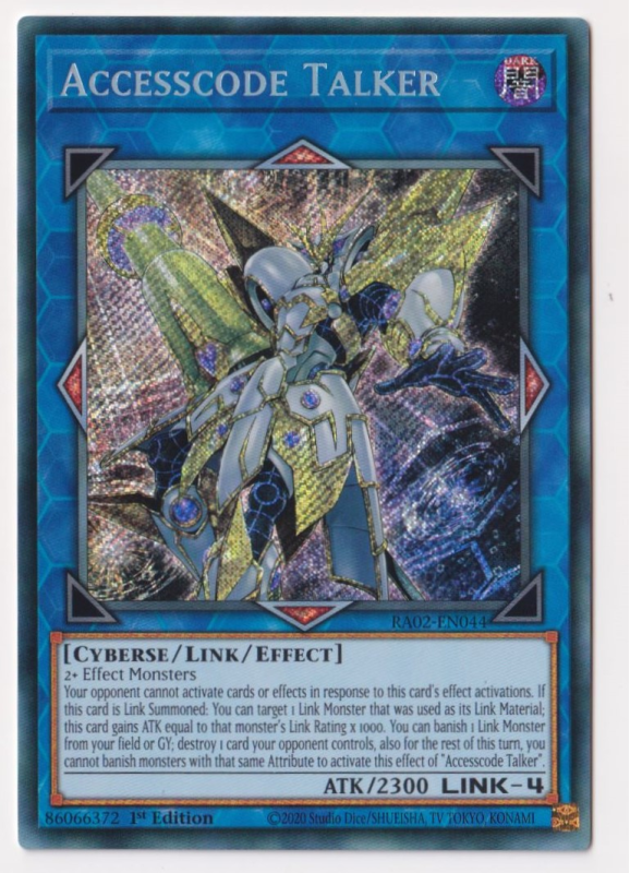 Accesscode Talker (Secret Rare) : RA02-EN044 - Yu-Gi-Oh! Single Card
