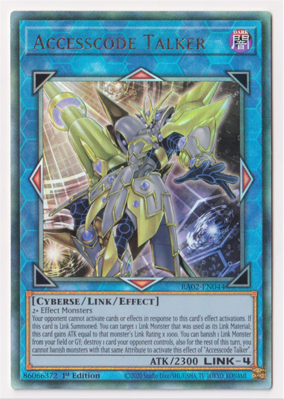 Accesscode Talker (Ultimate Rare) : RA02-EN044 - Yu-Gi-Oh! Single Card