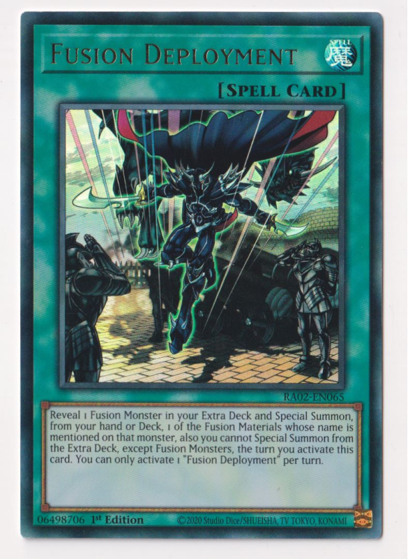 Fusion Deployment (Ultra Rare) : RA02-EN065 - Yu-Gi-Oh! Single Card