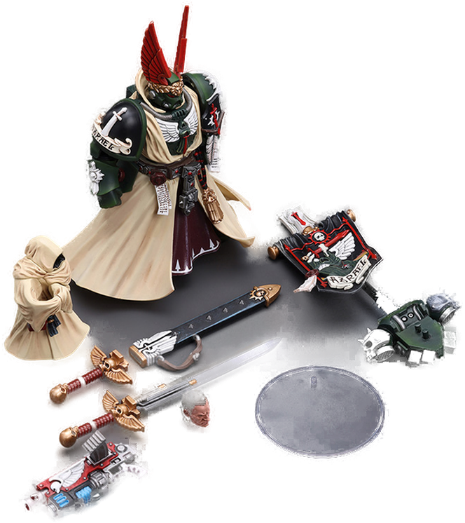Games Workshop Warhammer 40k Dark Angels Grand Master Metal Figure Games Workshop Warhammer 40k Dark Angels Grand Master Metal Figure