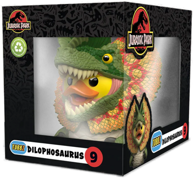 Official Jurassic Park Dilophosaurus TUBBZ (Boxed Edition)