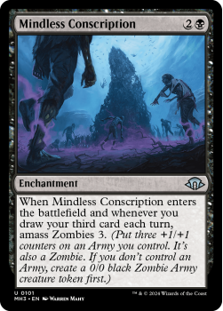 Mindless Conscription single card from Magic the Gathering
